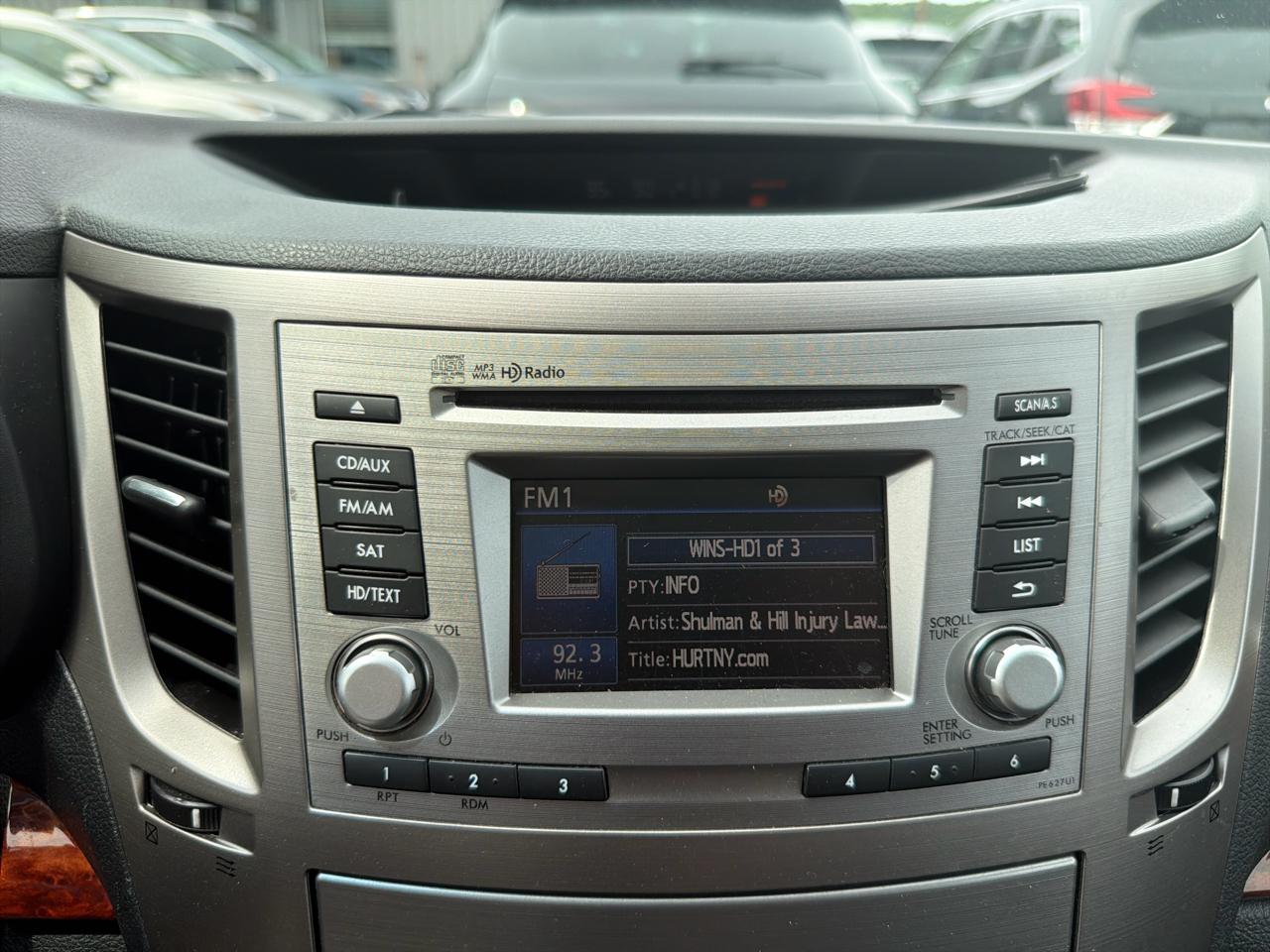 Subaru Outback 4dr Wgn H4 Auto 2.5i Limited 2012