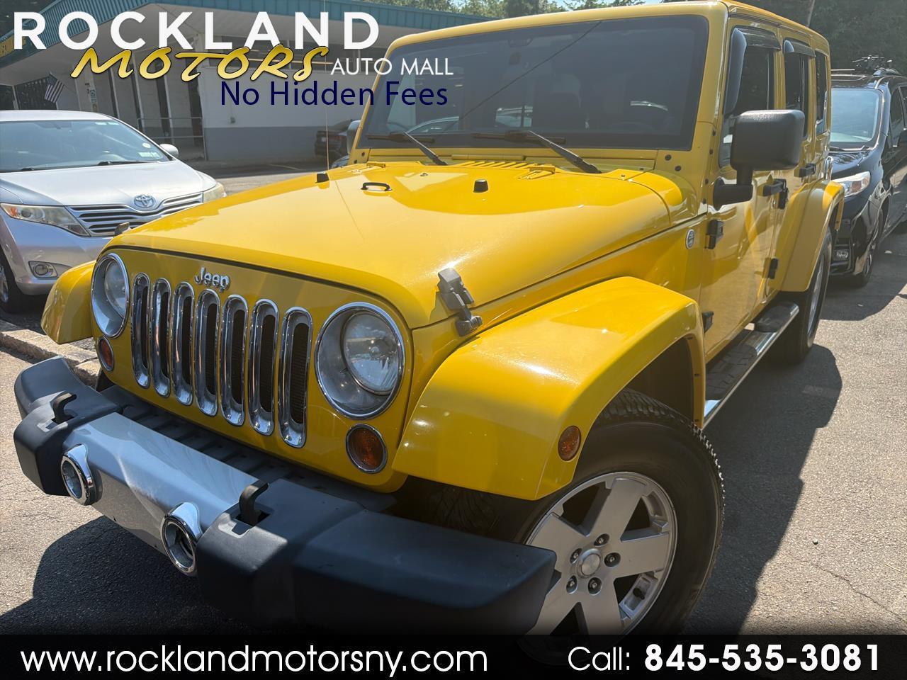 2011 Jeep Wrangler Unlimited 4WD 4dr Sahara