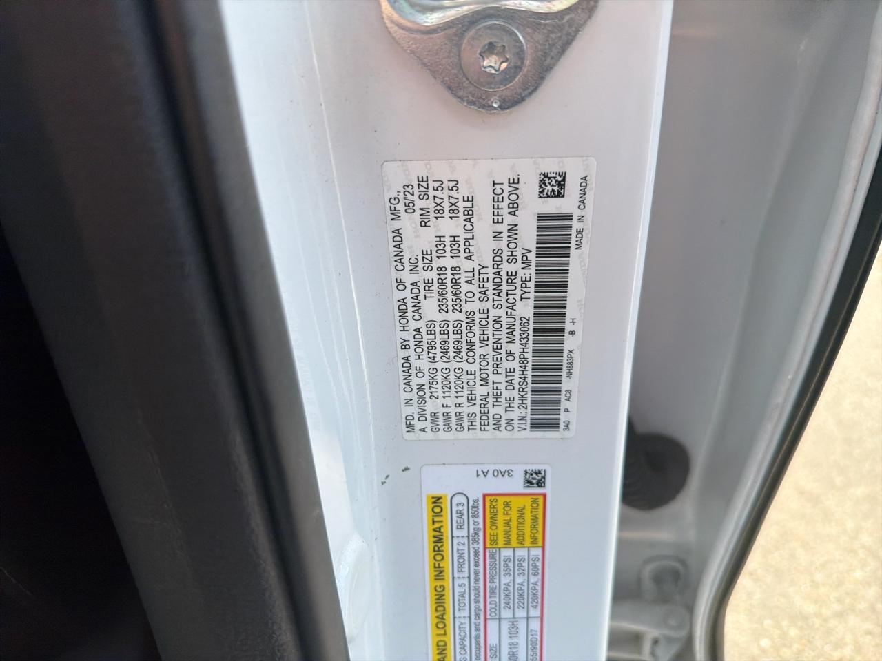 Honda CR-V EX AWD 2023