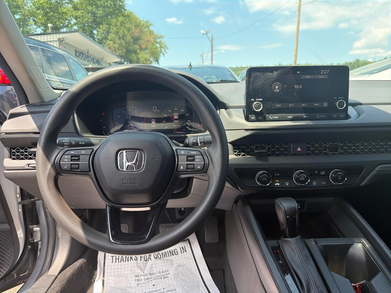 Honda Accord Sedan LX CVT 2023