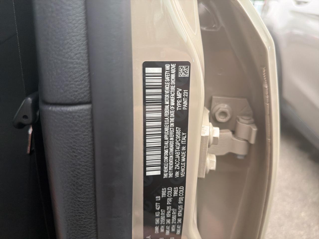 Jeep Renegade FWD 4dr Latitude 2016