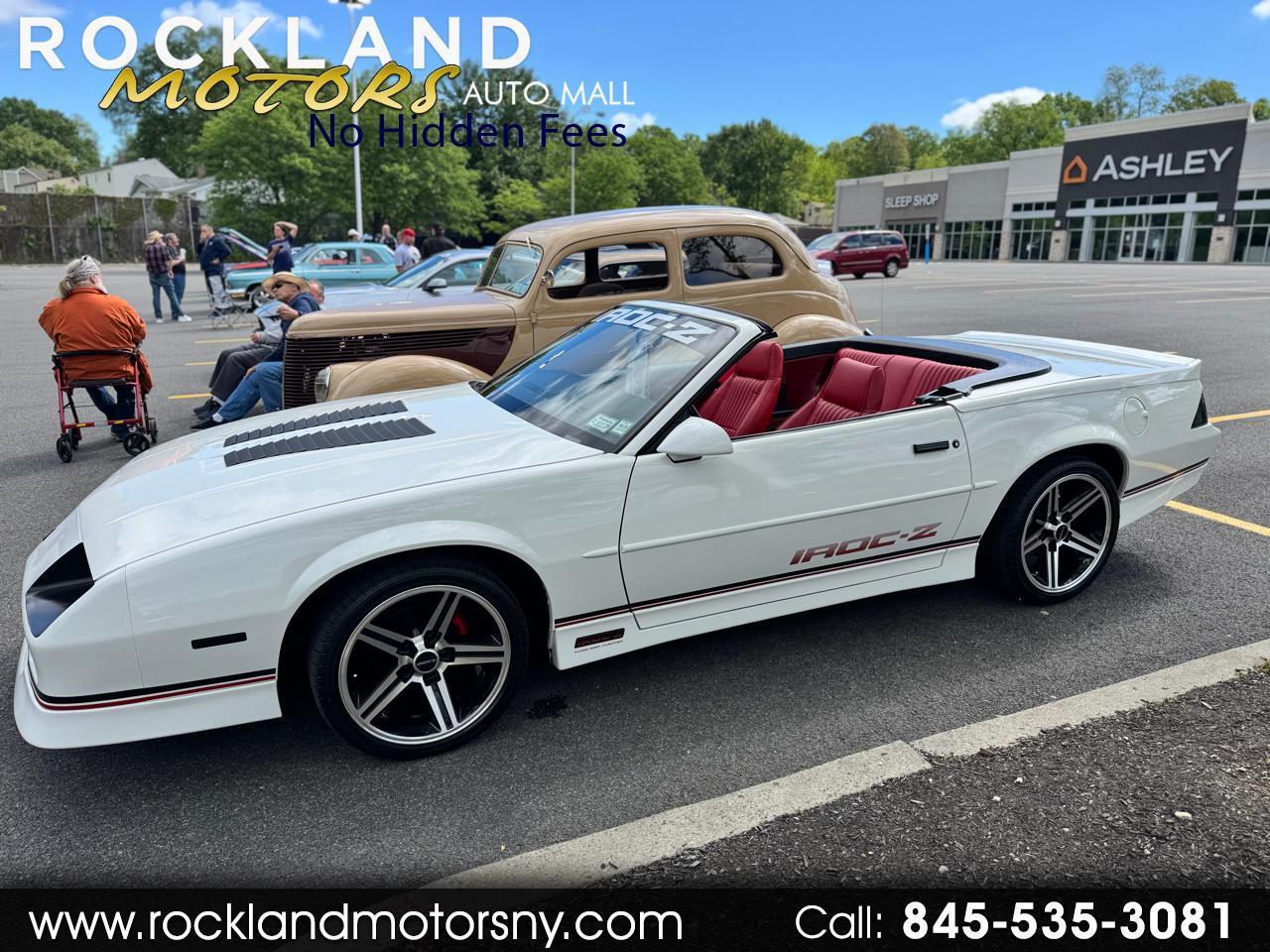 1988 Chevrolet Camaro 2dr Convertible Sport