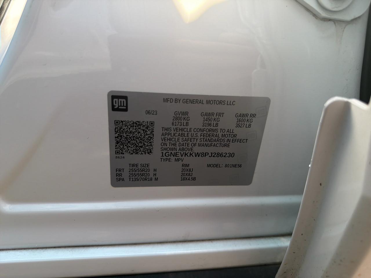 Chevrolet Traverse AWD 4dr Premier 2023