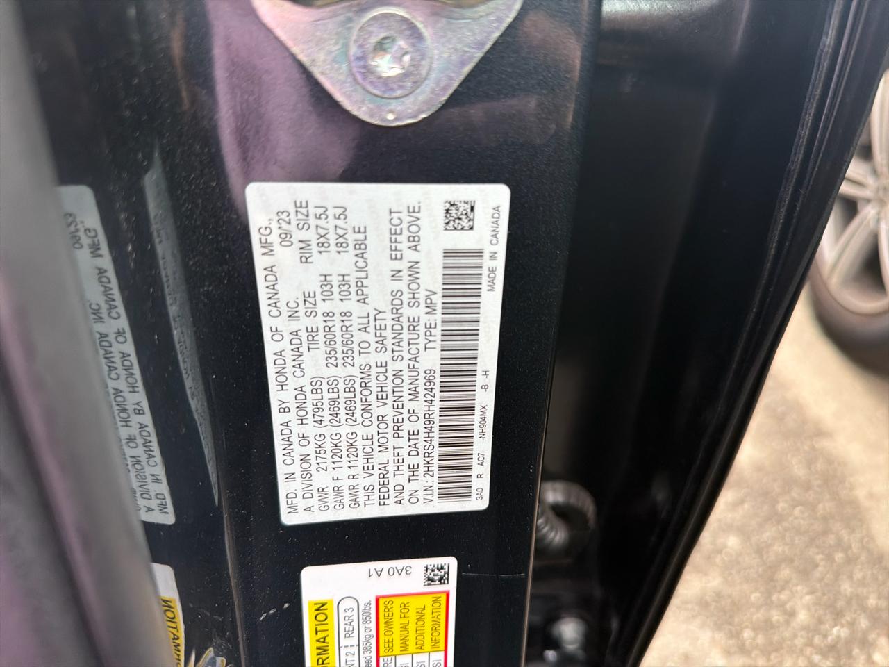 Honda CR-V EX AWD 2024