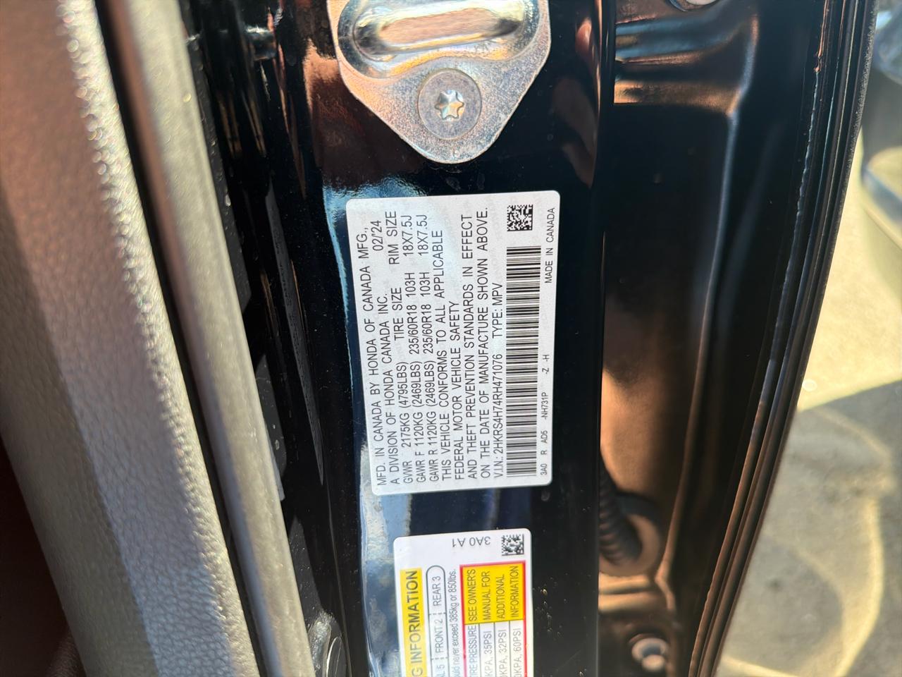 Honda CR-V EX-L AWD 2024