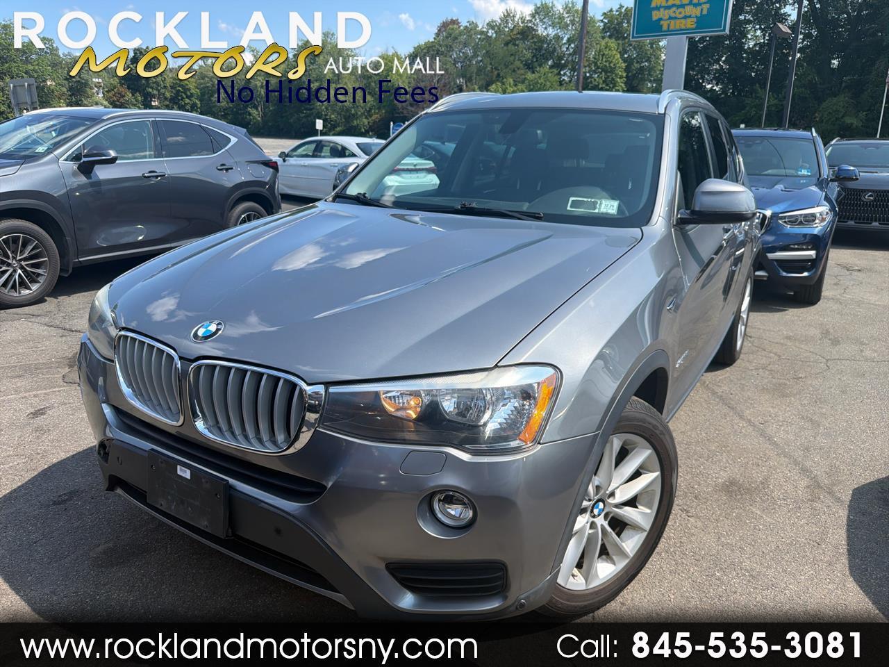 BMW X3 xDrive28i Sports Activity Vehicle 2017