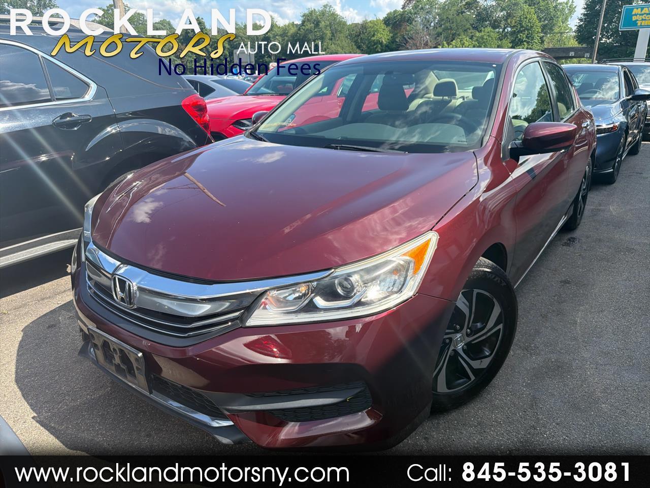 Honda Accord Sedan LX CVT 2017