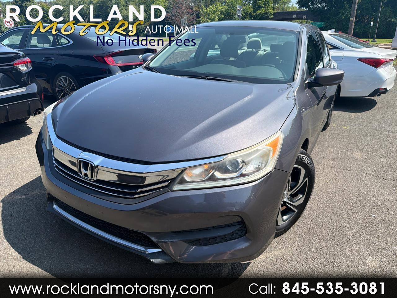Honda Accord Sedan LX CVT 2017
