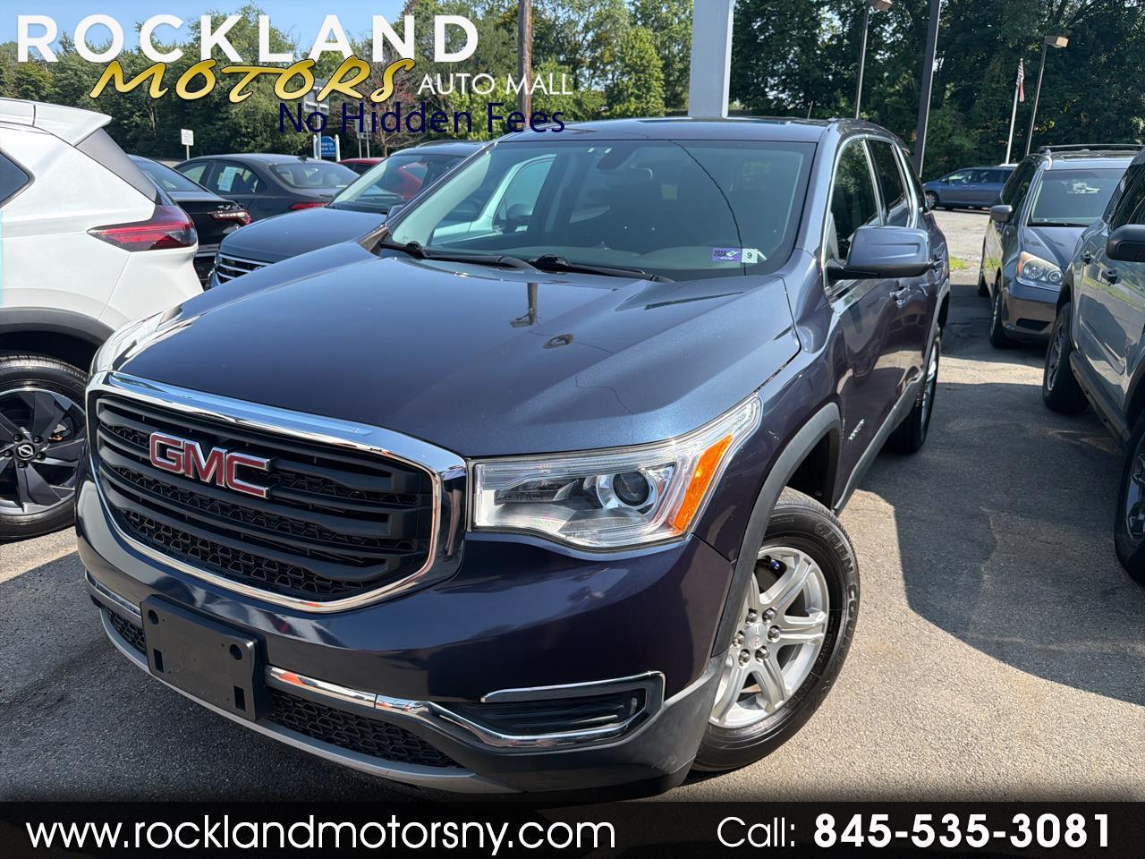 GMC Acadia AWD 4dr SLE w/SLE-1 2019