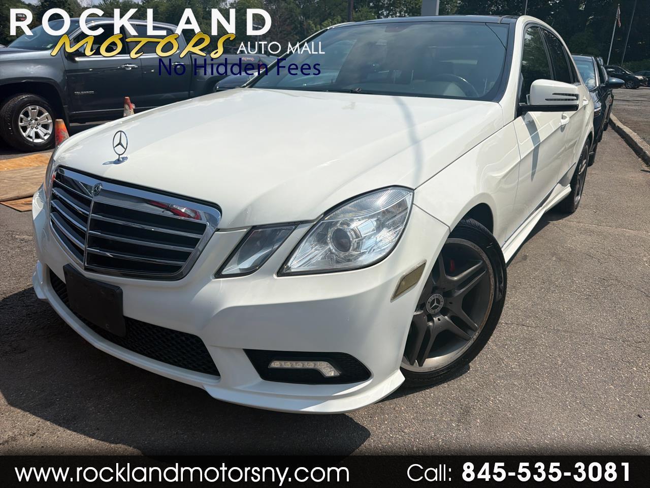 Mercedes-Benz E-Class 4dr Sdn E 350 Sport 4MATIC 2011