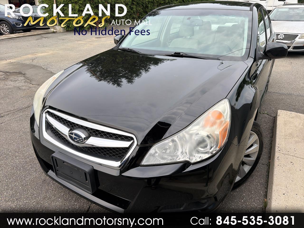 Subaru Legacy 4dr Sdn H4 Auto 2.5i Limited 2012