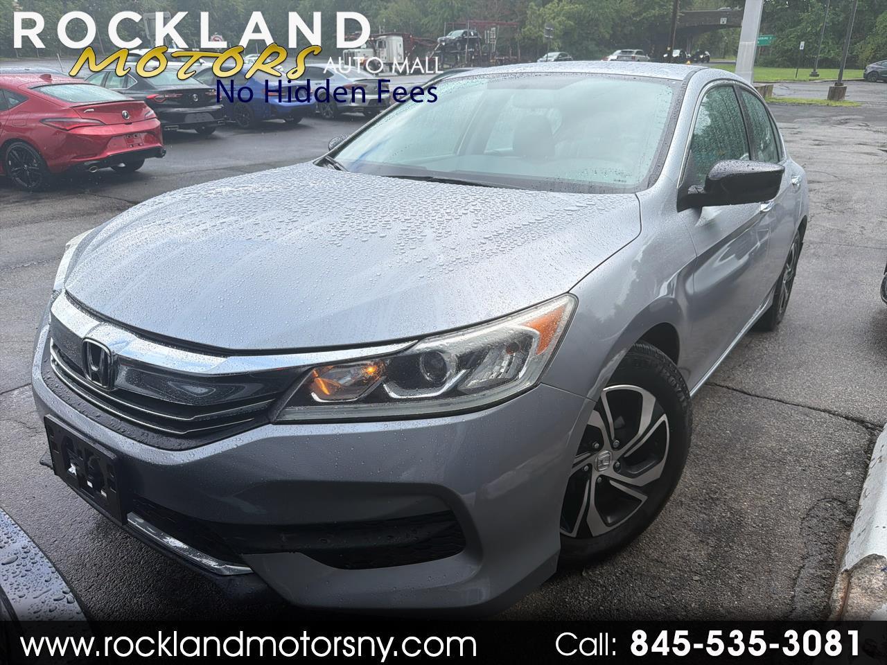 Honda Accord Sedan 4dr I4 CVT LX 2016