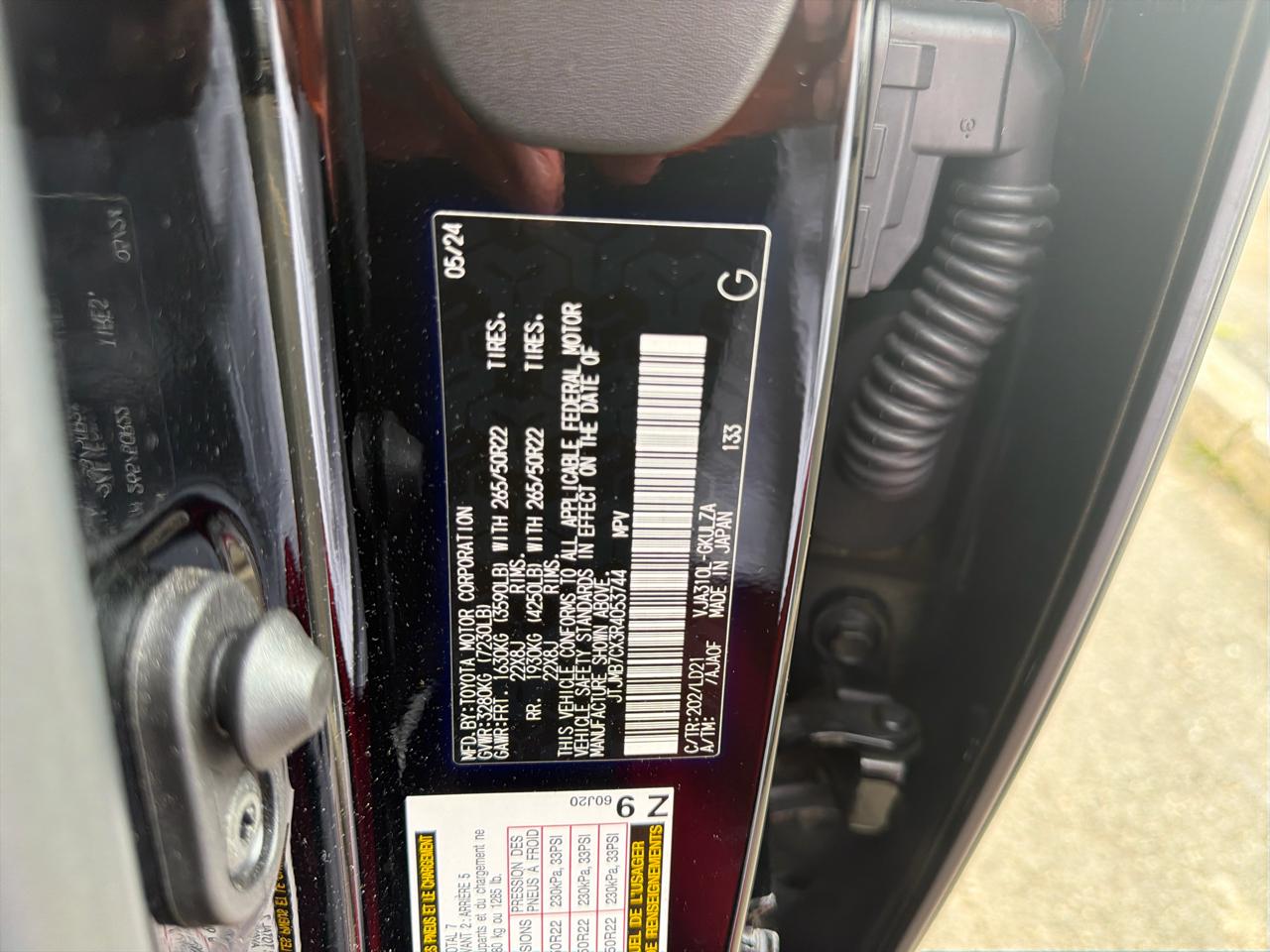 Lexus LX LX 600 F SPORT 4WD 2024