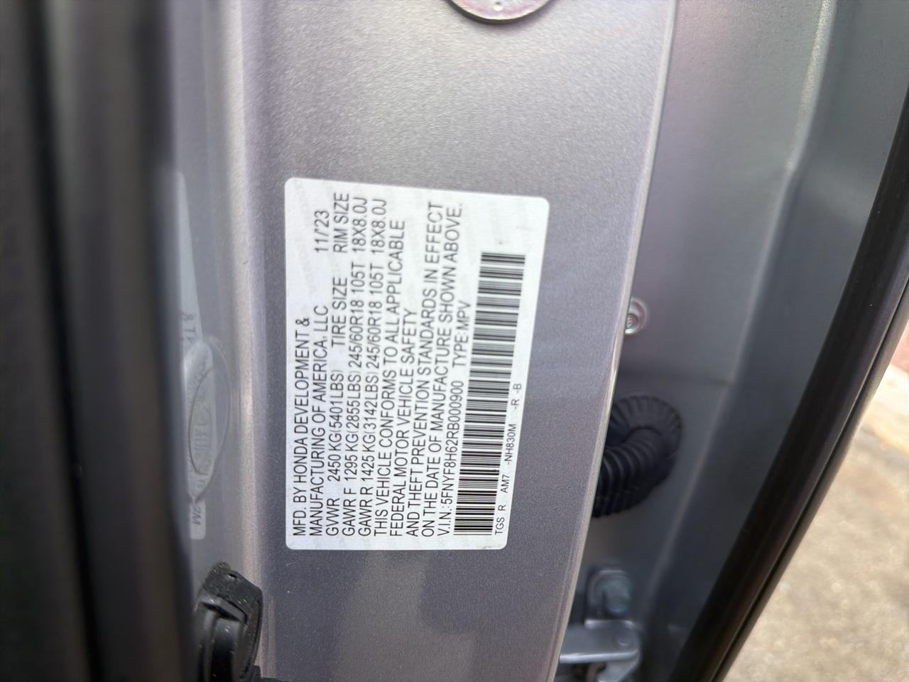 Honda Passport TrailSport AWD 2024