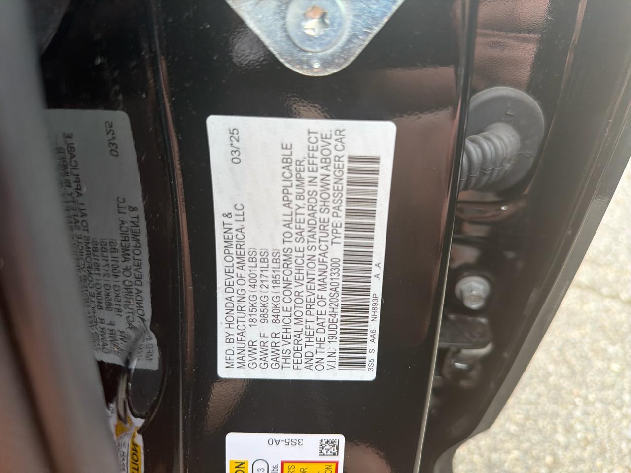 Acura Integra CVT 2025