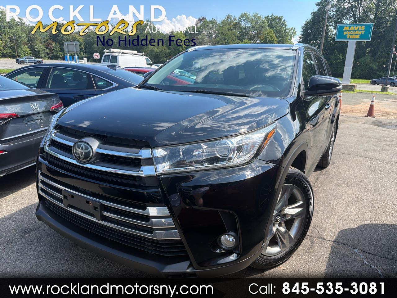 Toyota Highlander Limited V6 AWD (Natl) 2018