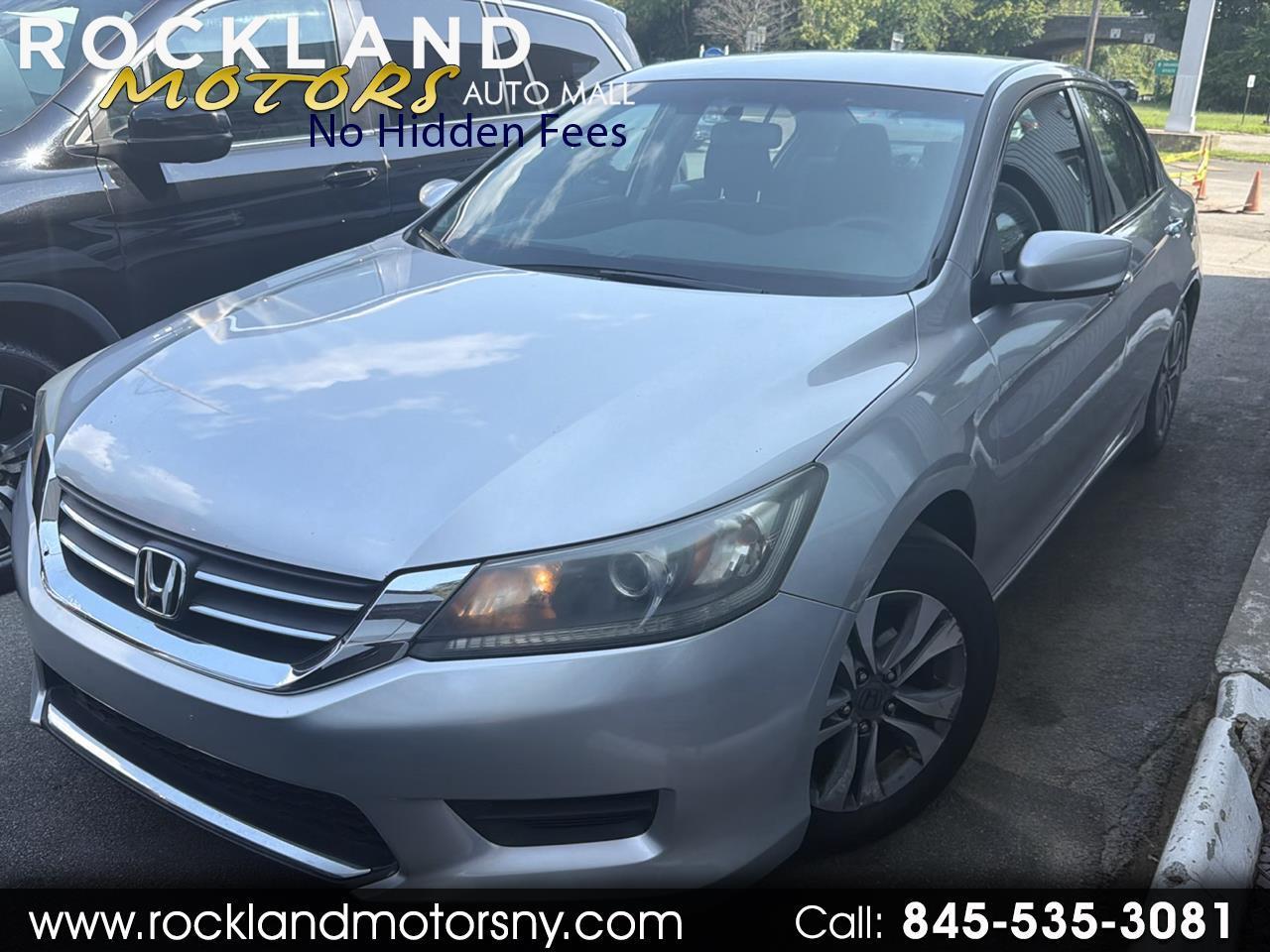 Honda Accord Sedan 4dr I4 CVT LX 2014