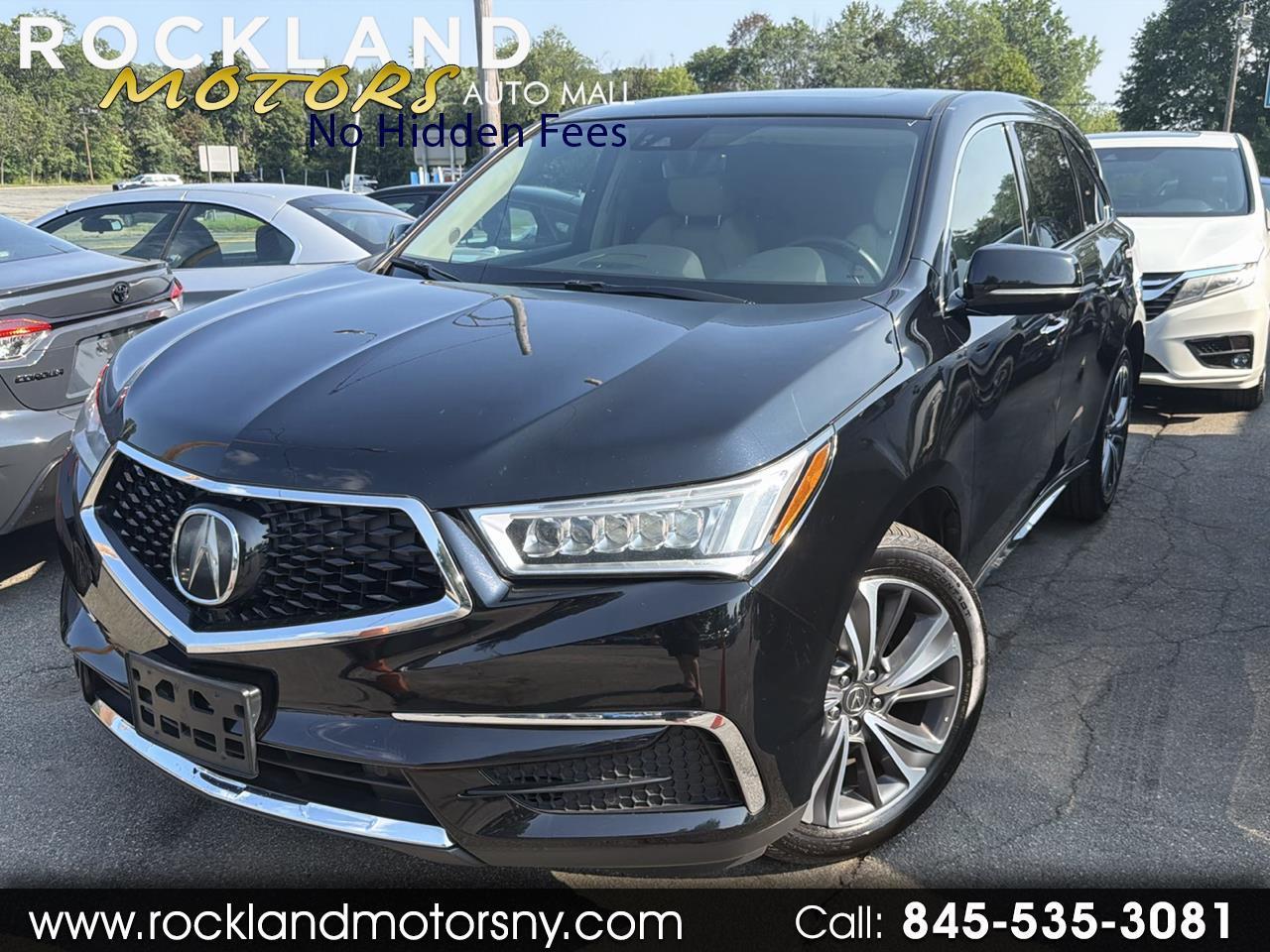 2019 Acura MDX SH-AWD w/Technology/Entertainment Pkg
