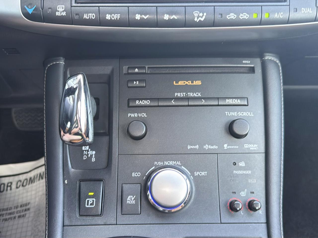 Lexus CT 200h 5dr Sdn Hybrid 2013