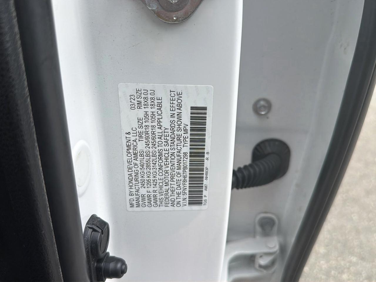 Honda Passport TrailSport AWD 2023