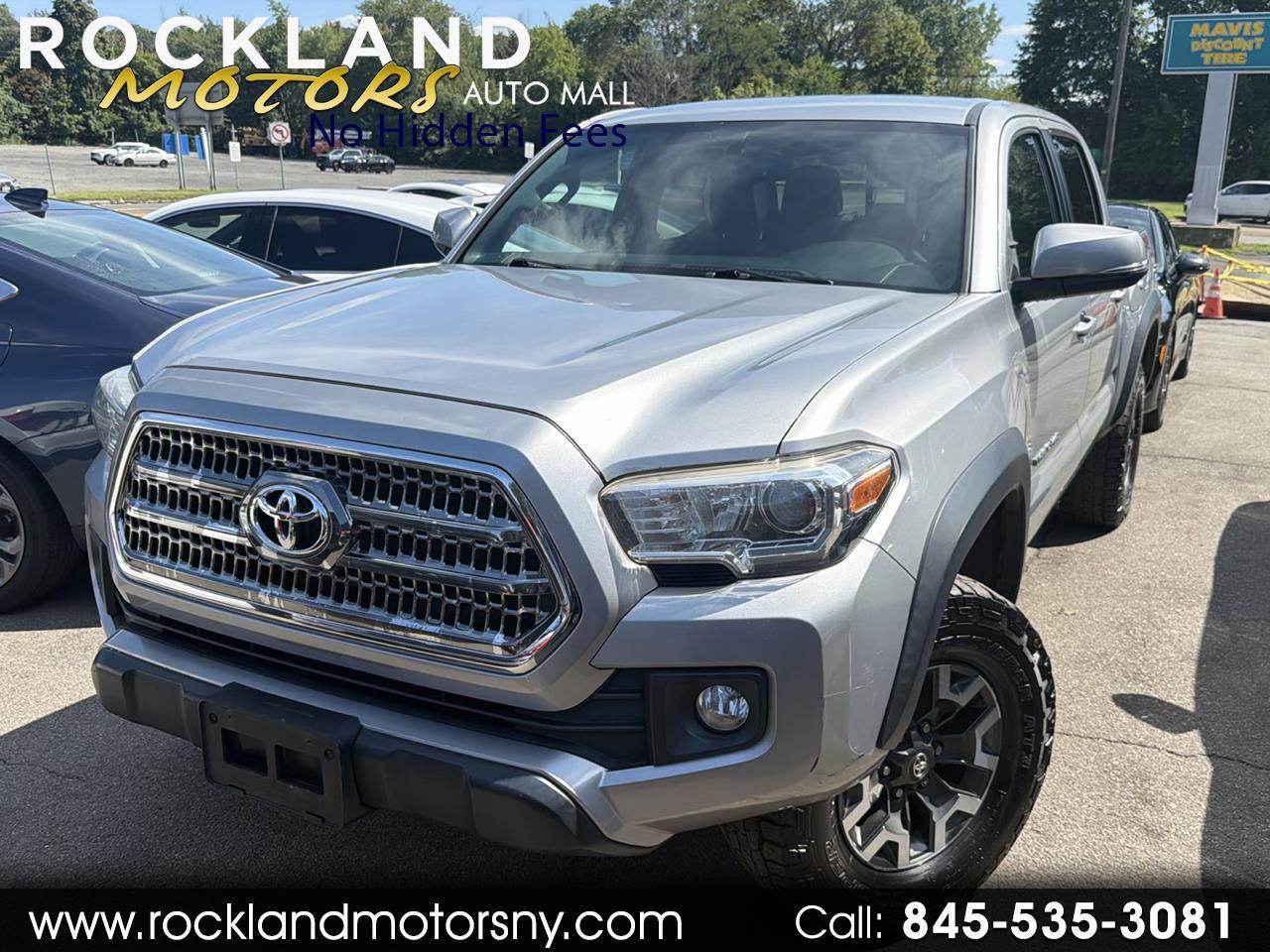 Toyota Tacoma 4WD Double Cab V6 MT TRD Off Road (Natl) 2016