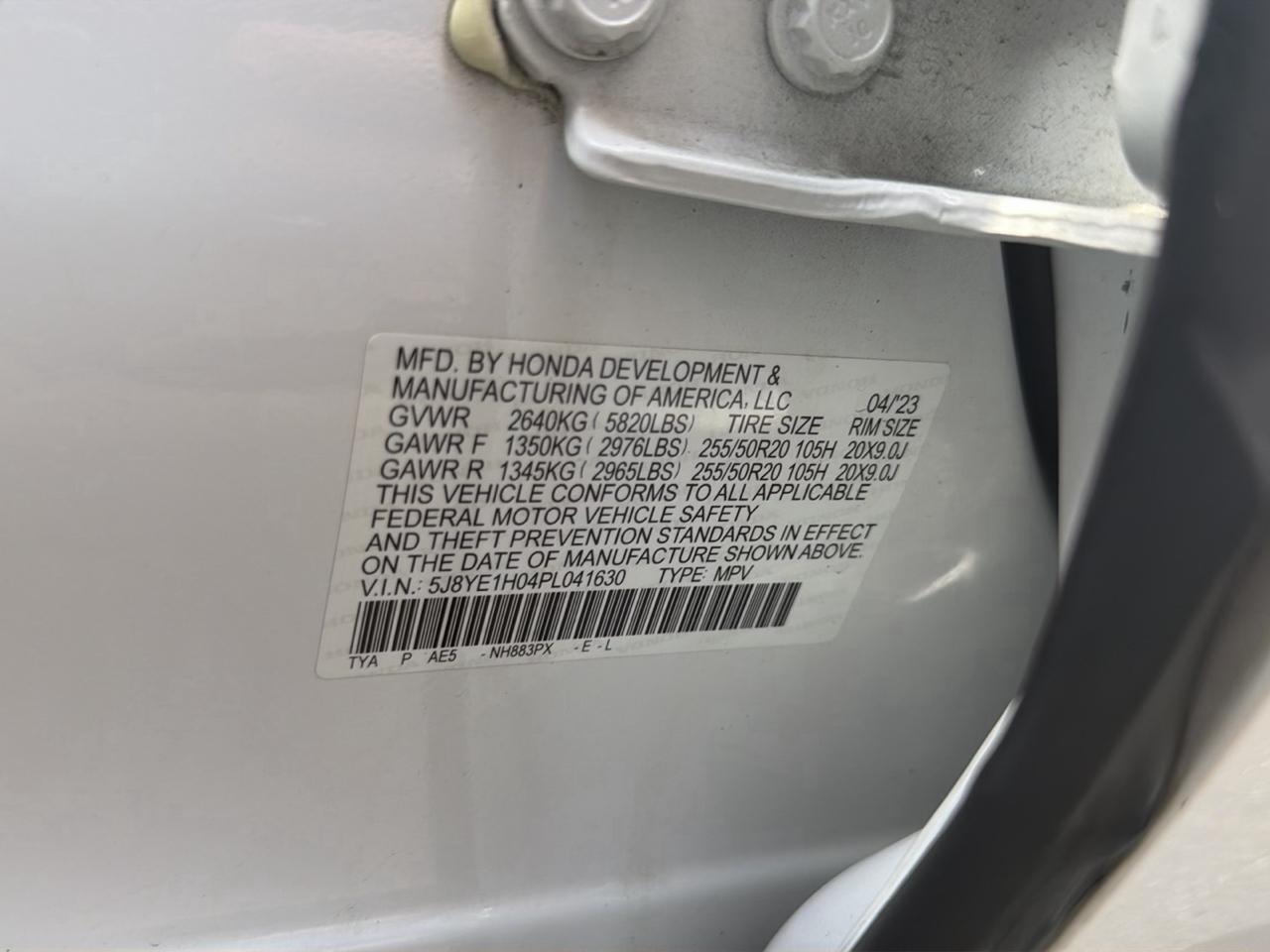 Acura MDX SH-AWD w/A-Spec Package 2023