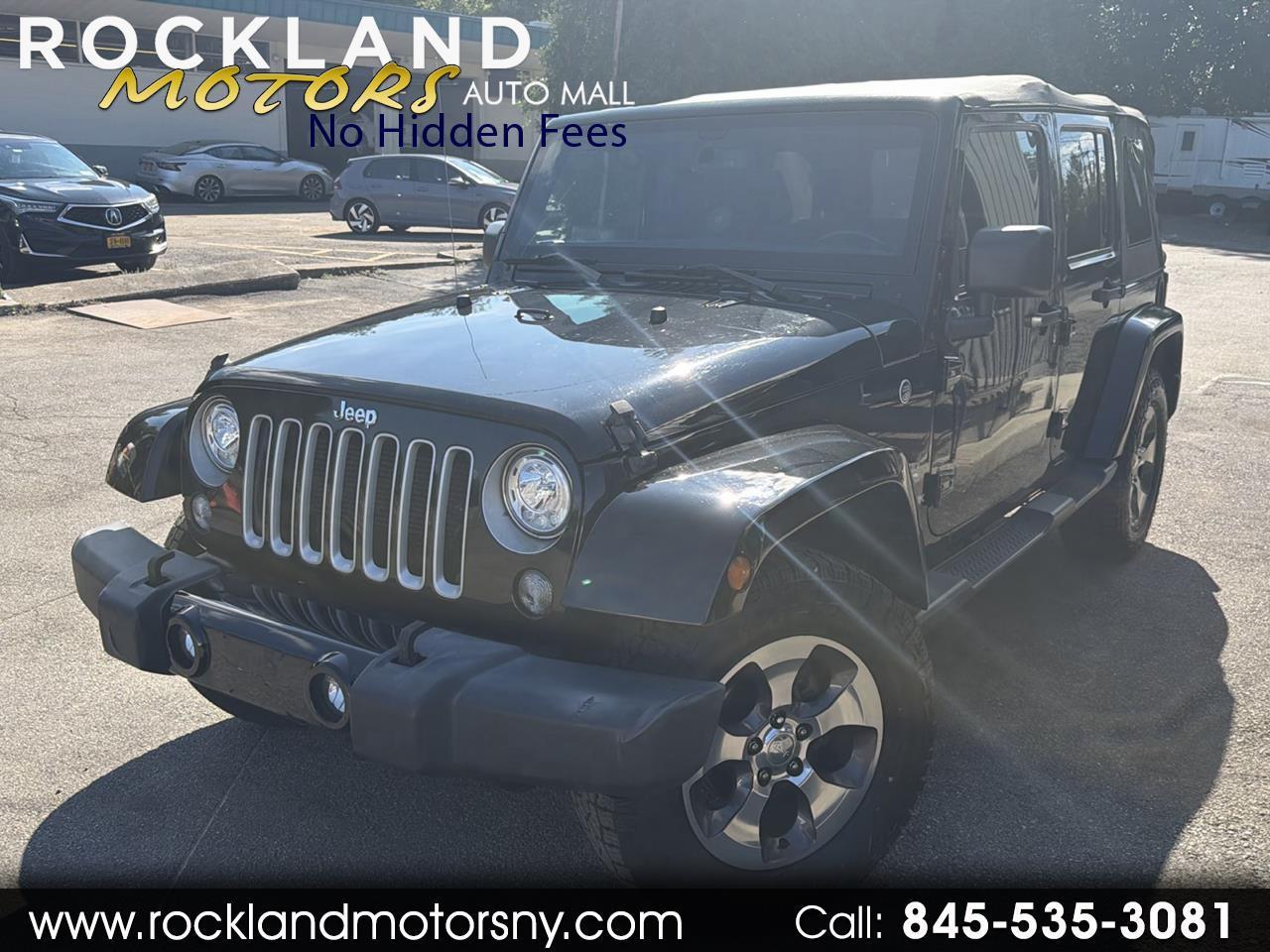 Jeep Wrangler JK Unlimited Sahara 4x4 2018