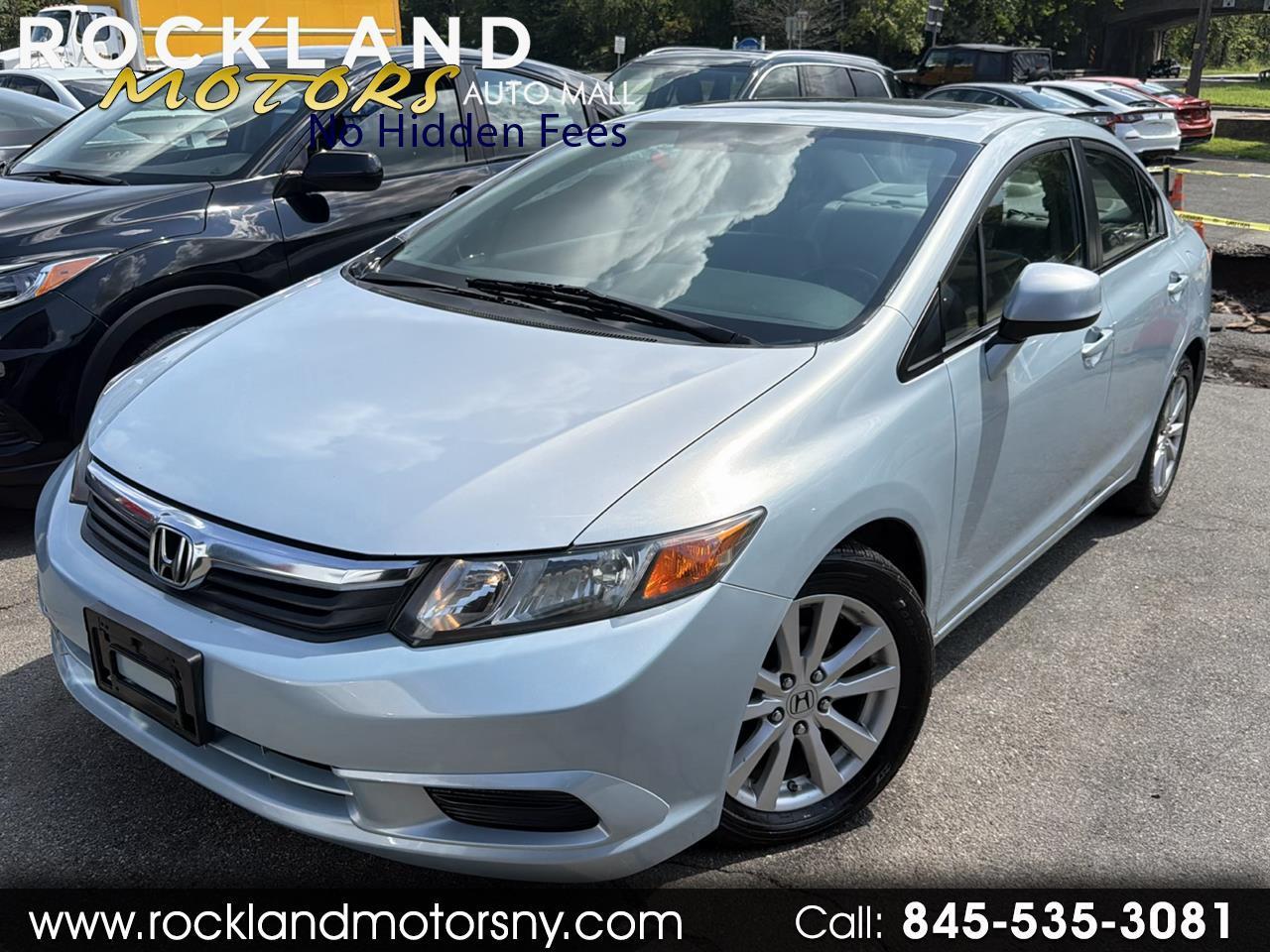Honda Civic Sdn 4dr Auto EX-L 2012
