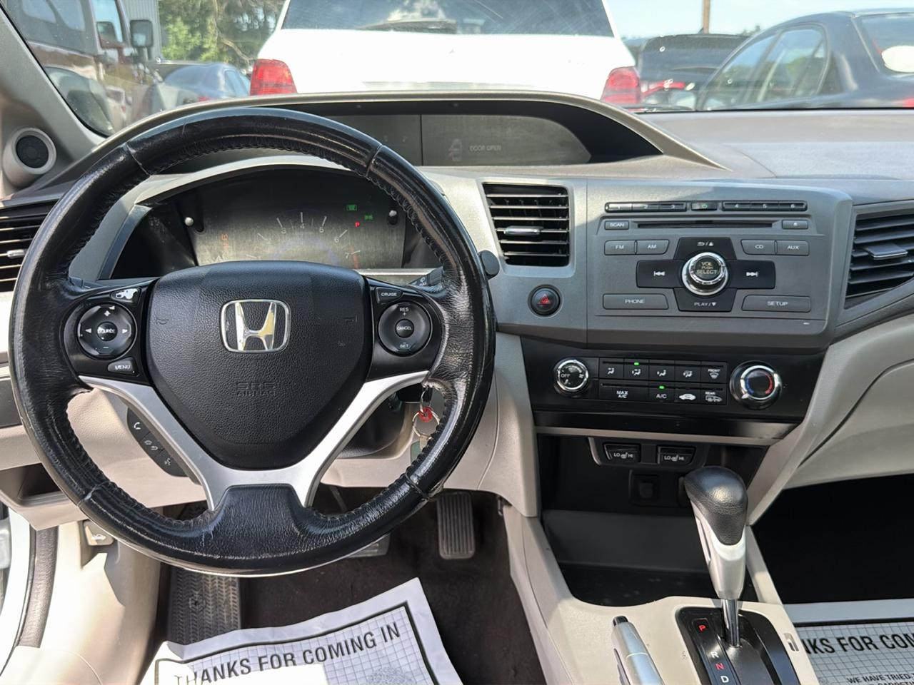Honda Civic Sdn 4dr Auto EX-L 2012