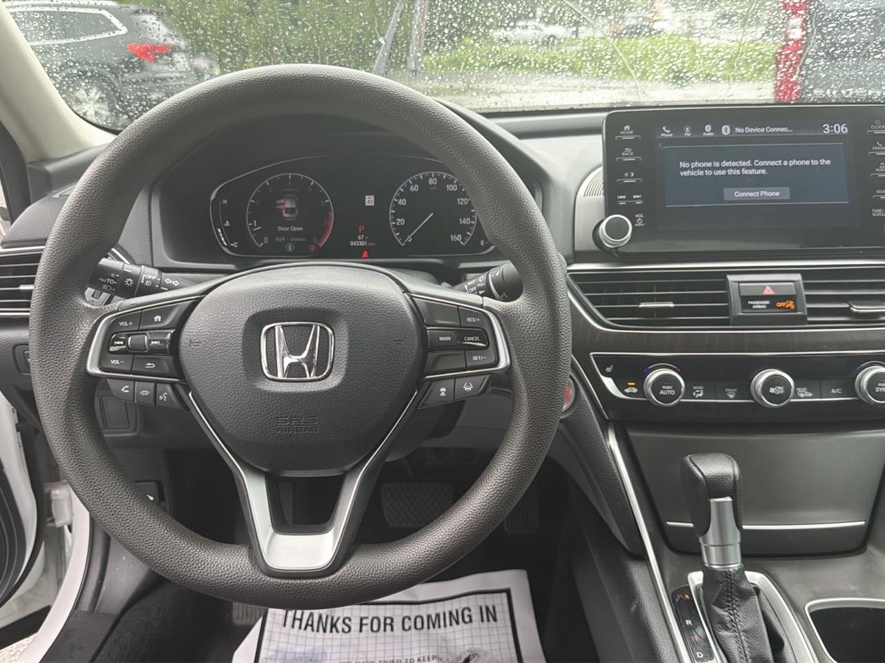 Honda Accord Sedan EX 1.5T CVT 2020