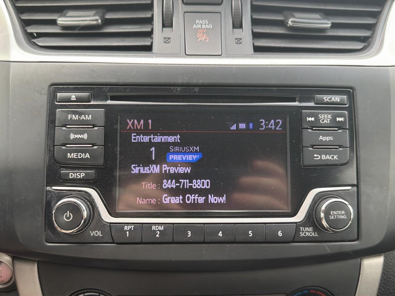 Nissan Sentra 4dr Sdn I4 CVT FE+ S 2015