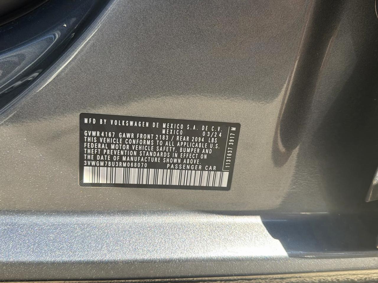 Volkswagen Jetta SEL Auto 2024