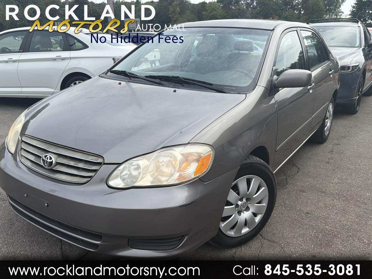 Toyota Corolla 4dr Sdn CE Auto (Natl) 2004