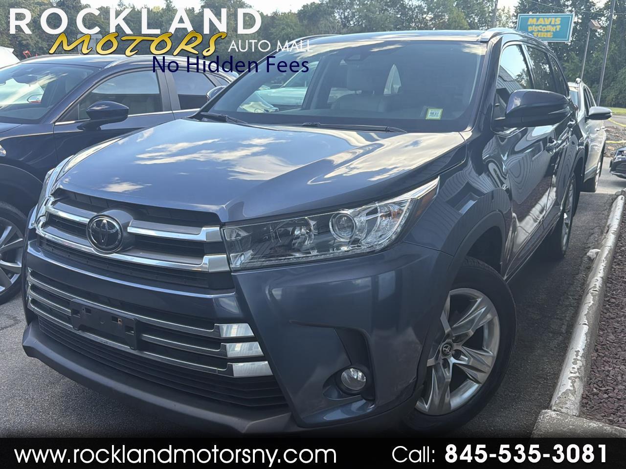 Toyota Highlander Limited V6 AWD (Natl) 2017