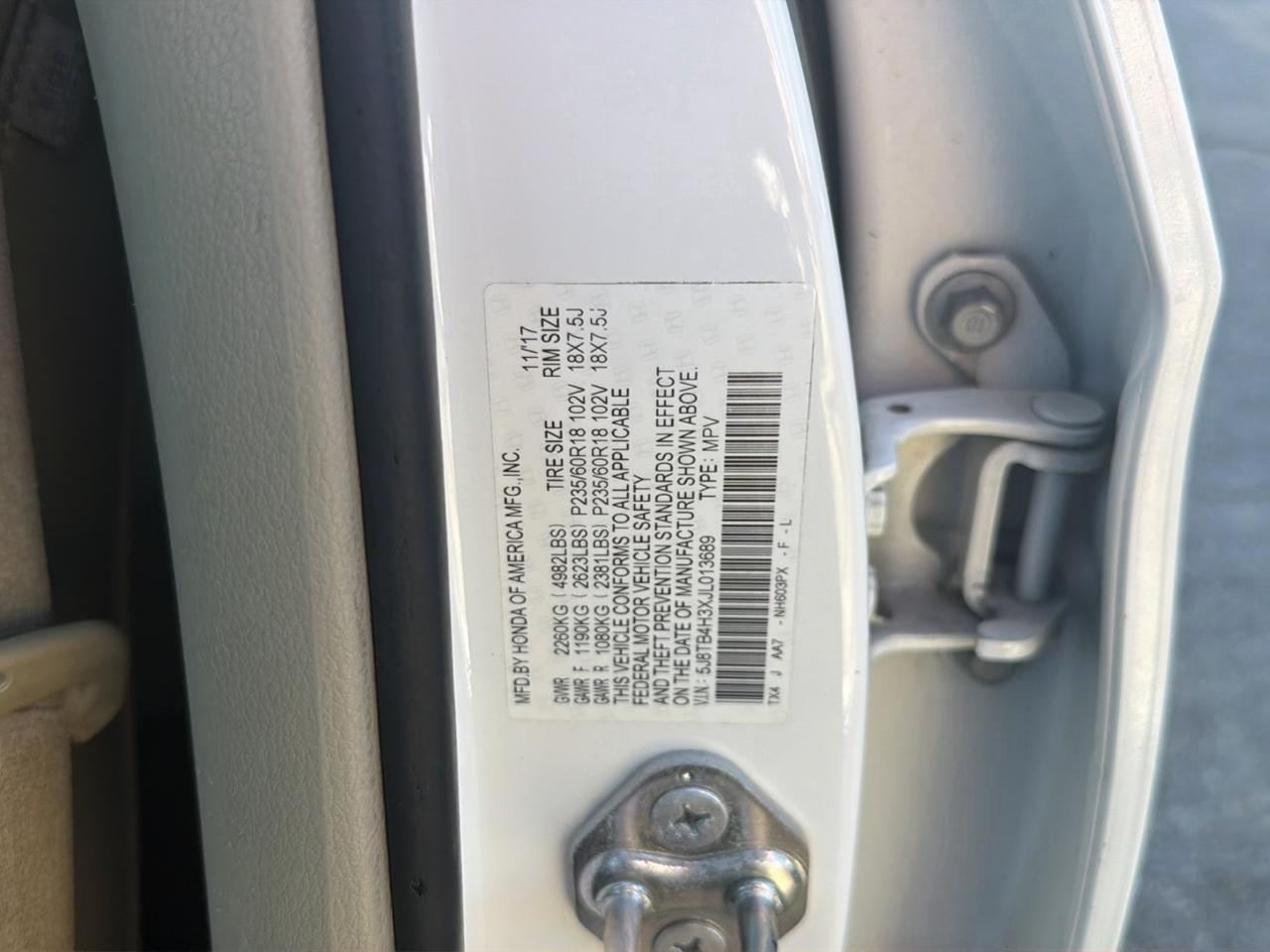 Acura RDX AWD 2018