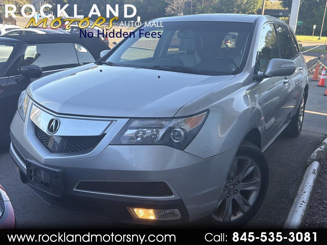 Acura MDX AWD 4dr Advance Pkg 2012