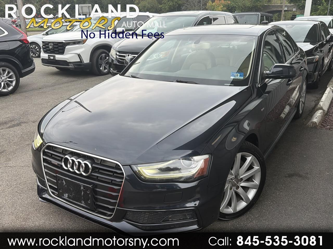 Audi A4 4dr Sdn Auto quattro 2.0T Premium 2014