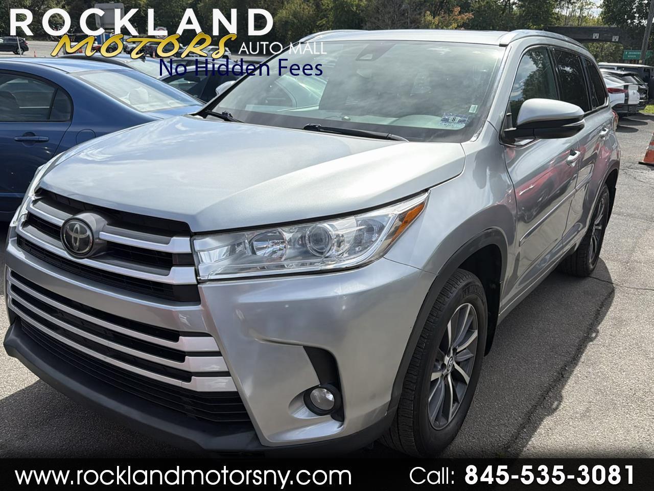 Toyota Highlander XLE V6 AWD (Natl) 2017