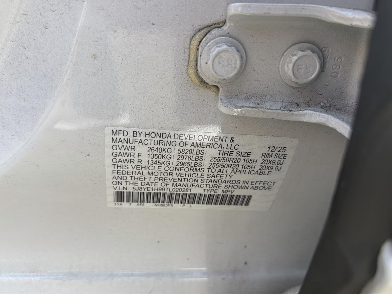 Acura MDX SH-AWD w/A-Spec Advance Package 2026