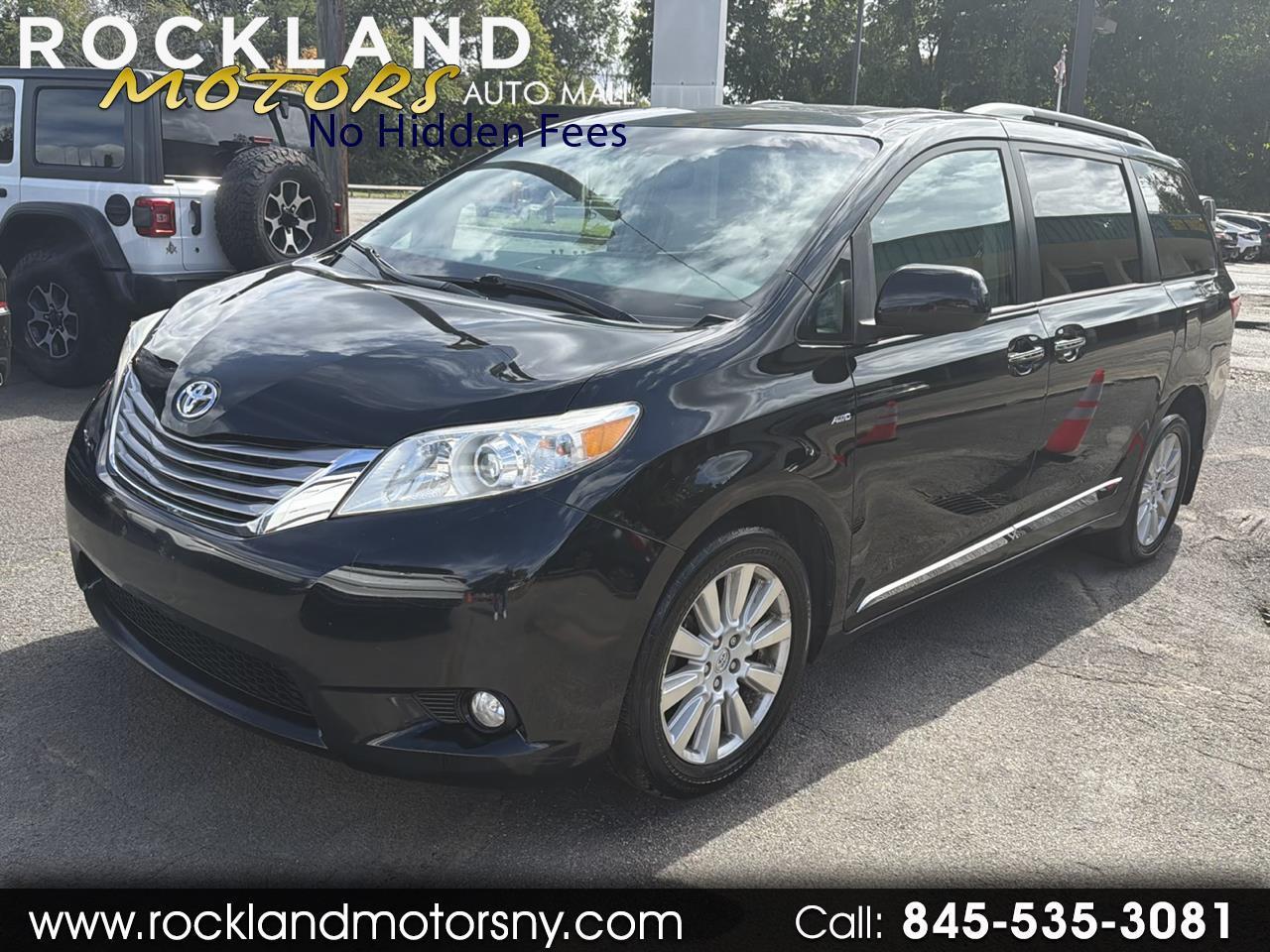 Toyota Sienna Limited Premium AWD 7-Passenger (Natl) 2017