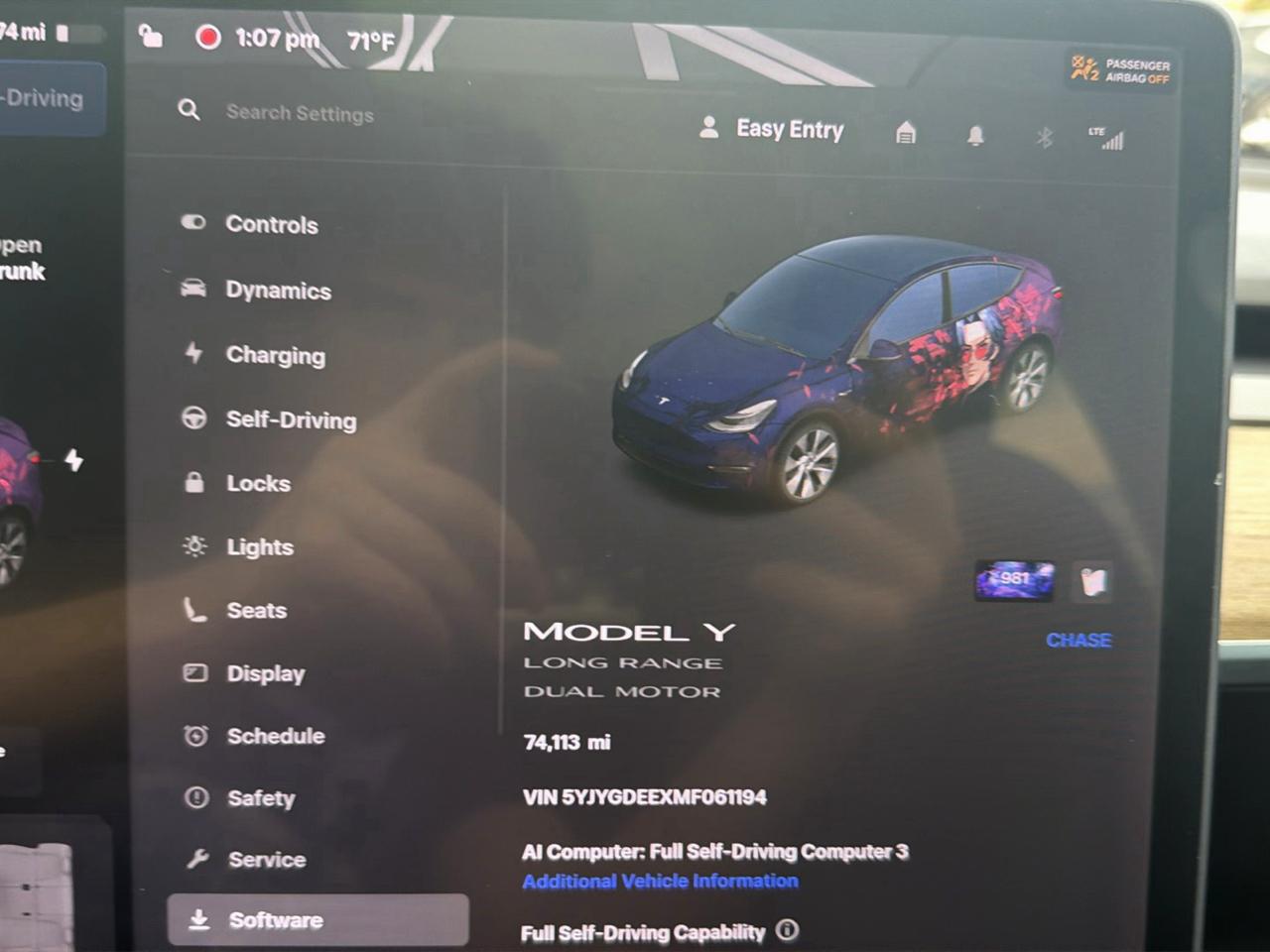 Tesla Model Y Long Range AWD 2021