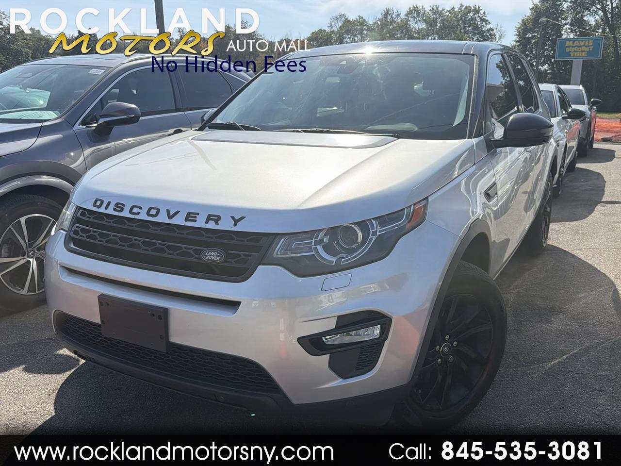 Land Rover Discovery Sport AWD 4dr HSE 2016