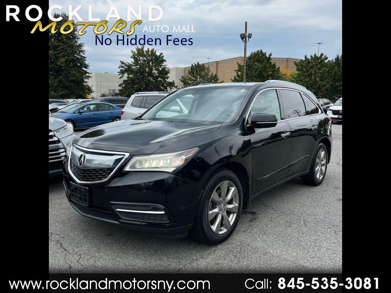 Acura MDX SH-AWD 4dr Advance/Entertainment Pkg 2014