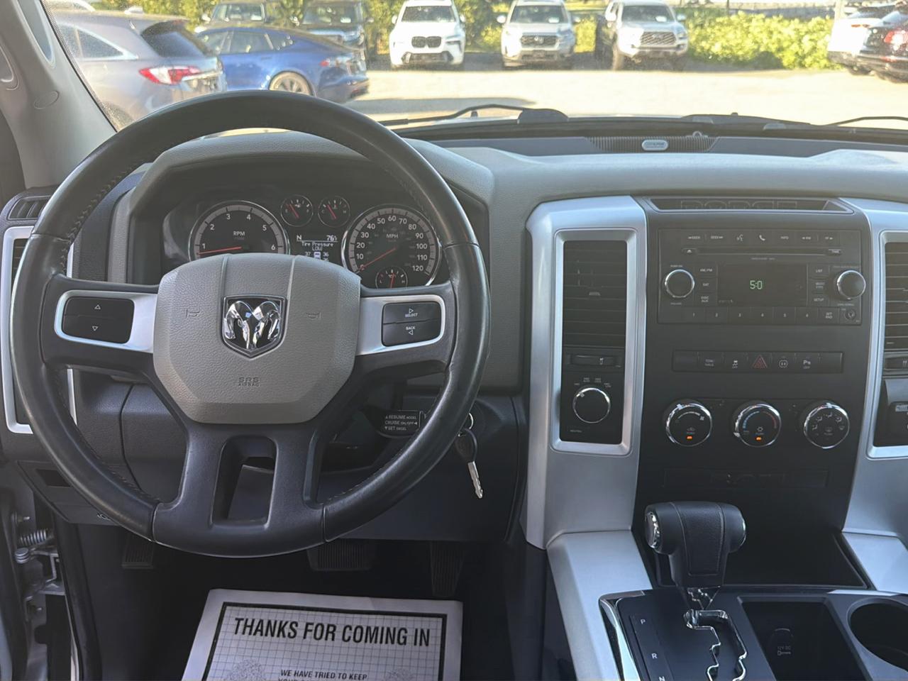RAM 1500 4WD Quad Cab 140.5" Big Horn 2011