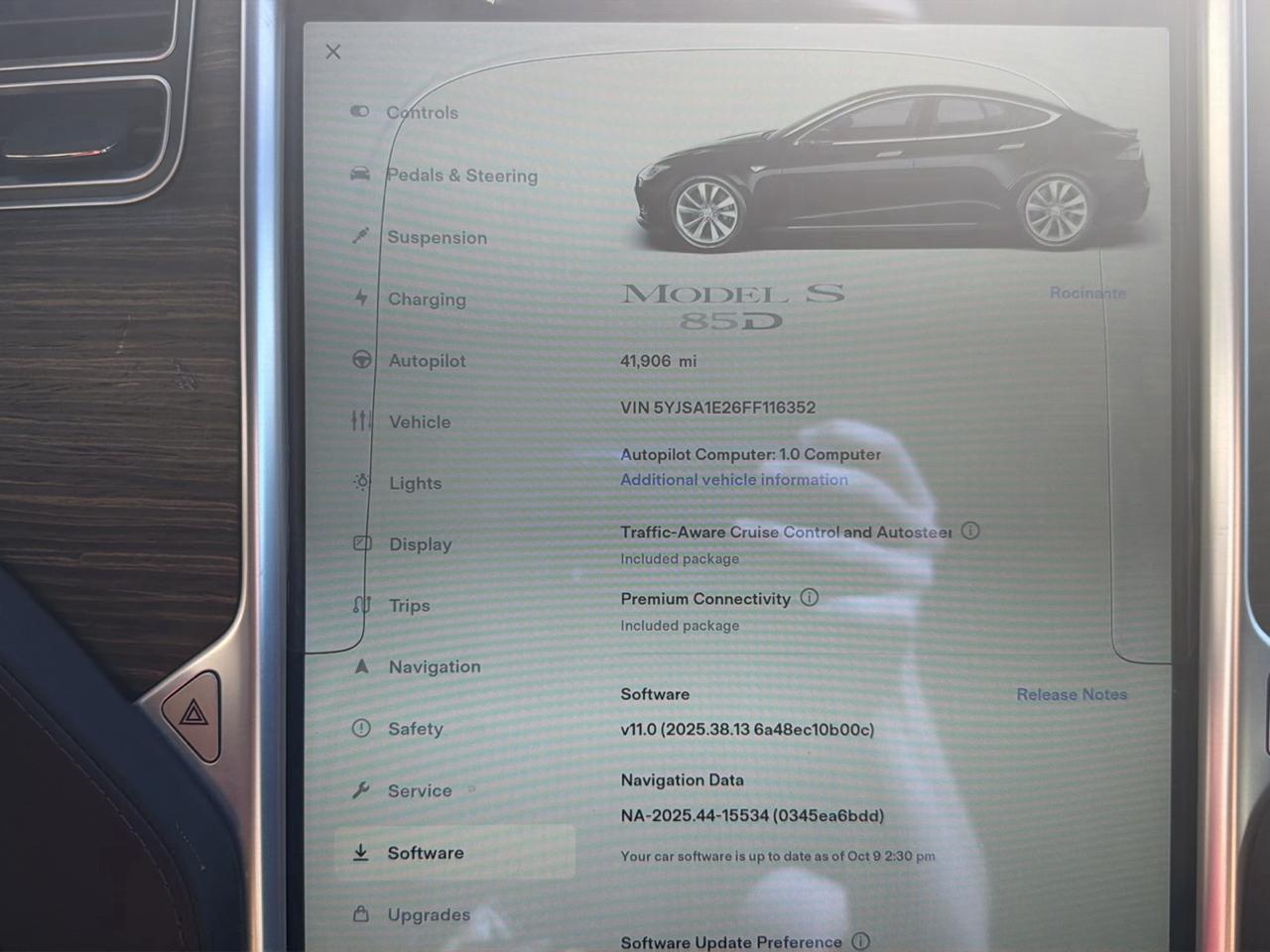Tesla Model S 4dr Sdn AWD 85D 2015
