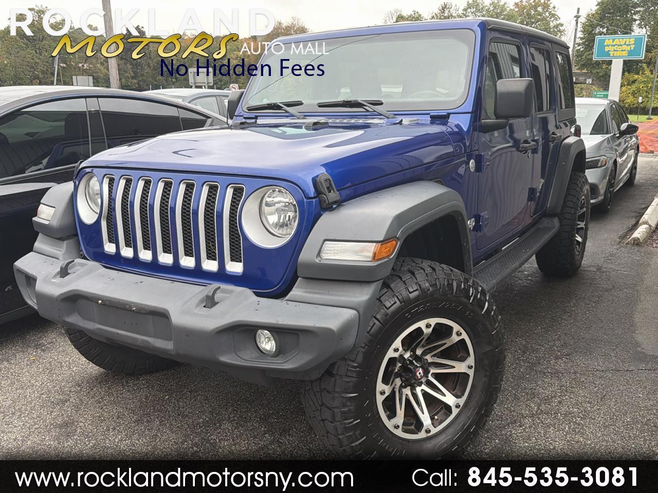 Jeep Wrangler Unlimited Sport S 4x4 2018