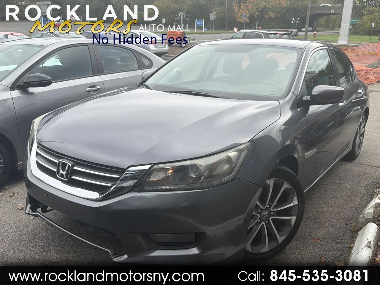 Honda Accord Sedan 4dr I4 CVT Sport 2015