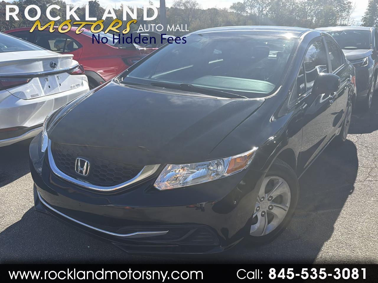 Honda Civic Sdn 4dr Auto LX 2013