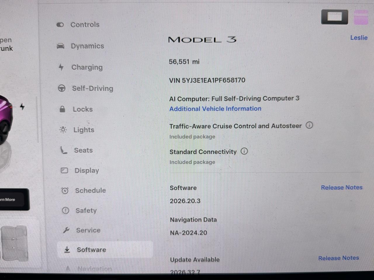 Tesla Model 3 Sedan 2023