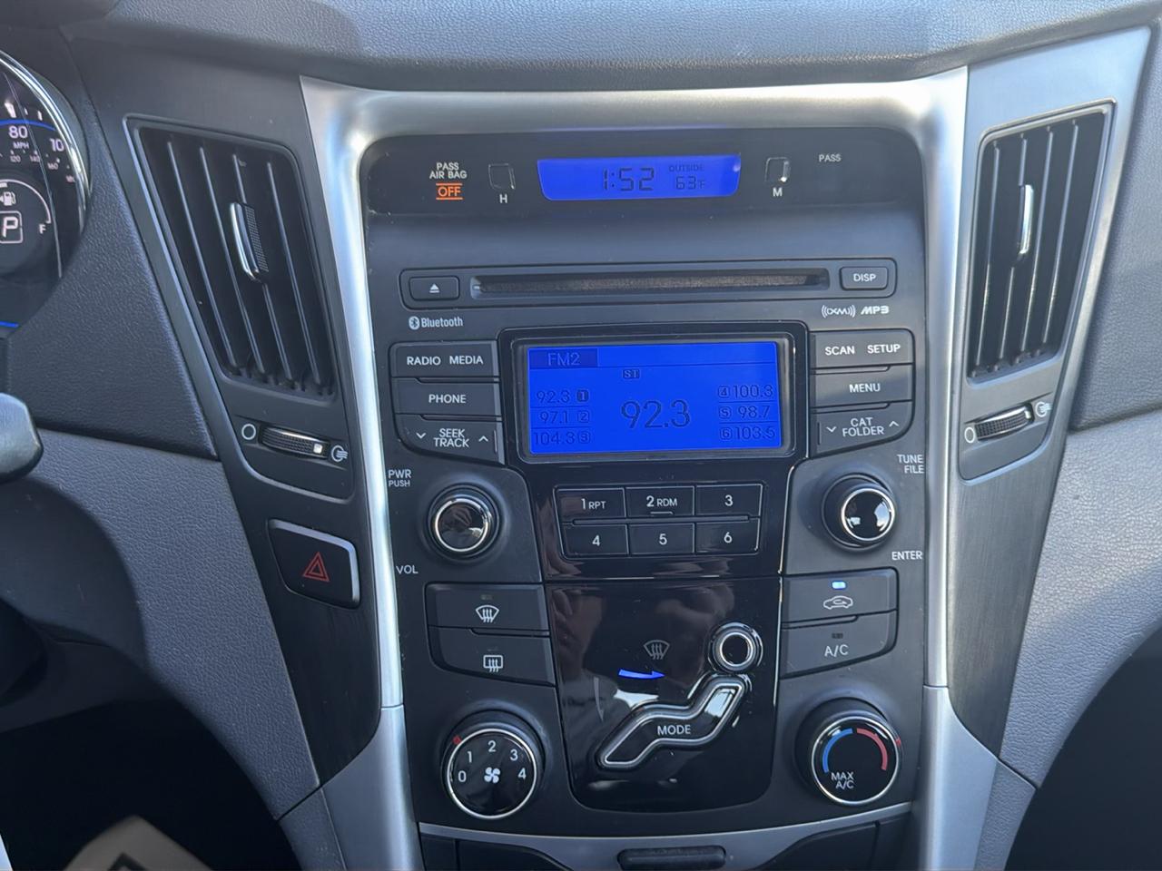 Hyundai Sonata 4dr Sdn 2.4L Auto GLS PZEV 2013